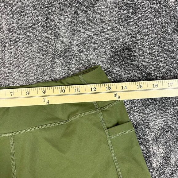 Born Primitive Women's S Shorts Pockets 3" Inseam Green Running Crossfit - Picture 8 of 8